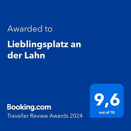 Lieblingsplatz An Der Lahn Appartement Weinbach Buitenkant foto